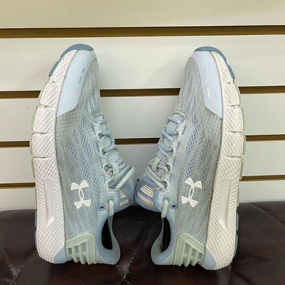 Under Armour Women's Charged Rogue Running Shoe Size 8 Baby Blue White - Picture 5 of 8
